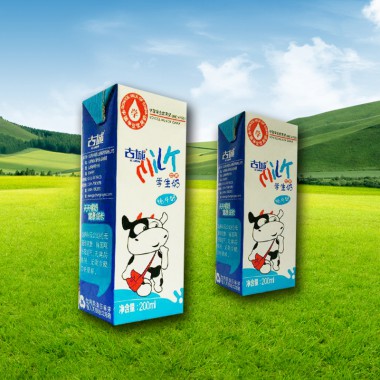 學生奶純牛奶